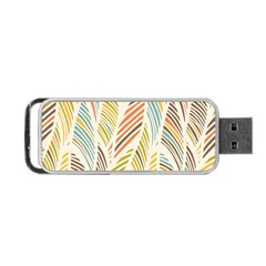 Decorative  Seamless Pattern Portable Usb Flash (one Side) by TastefulDesigns