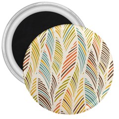 Decorative  Seamless Pattern 3  Magnets by TastefulDesigns