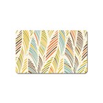 Decorative  seamless pattern Magnet (Name Card) Front