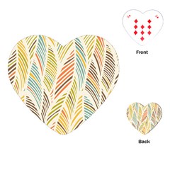 Decorative  Seamless Pattern Playing Cards (heart) 