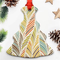 Decorative  Seamless Pattern Christmas Tree Ornament (two Sides)