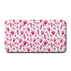 Watercolor Spring Flowers pattern Medium Bar Mats