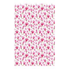 Watercolor Spring Flowers pattern Shower Curtain 48  x 72  (Small) 