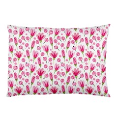 Watercolor Spring Flowers pattern Pillow Case (Two Sides)