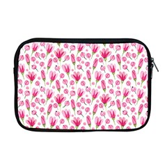 Watercolor Spring Flowers pattern Apple MacBook Pro 17  Zipper Case