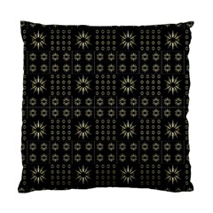 Dark Ethnic Stars Motif Pattern Standard Cushion Case (two Sides) by dflcprints