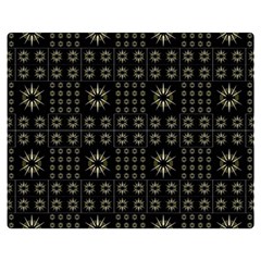 Dark Ethnic Stars Motif Pattern Double Sided Flano Blanket (medium)  by dflcprints