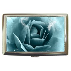 Beautiful Blue Roses With Water Drops Cigarette Money Cases by FantasyWorld7