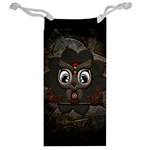 Wonderful Cute  Steampunk Owl Jewelry Bag Back