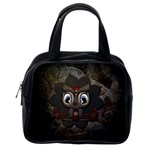 Wonderful Cute  Steampunk Owl Classic Handbags (One Side)