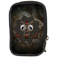 Wonderful Cute  Steampunk Owl Compact Camera Cases by FantasyWorld7