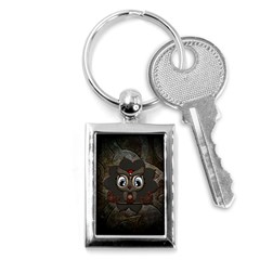 Wonderful Cute  Steampunk Owl Key Chains (rectangle)  by FantasyWorld7