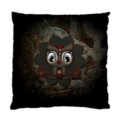 Wonderful Cute  Steampunk Owl Standard Cushion Case (one Side) by FantasyWorld7