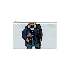 Cute Pirate Cosmetic Bag (small)  by ImagineWorld