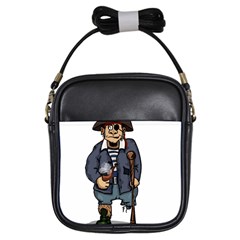 Cute Pirate Girls Sling Bags