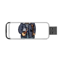 Cute Pirate Portable Usb Flash (one Side) by ImagineWorld