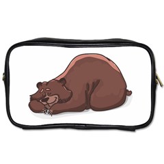 Cute Bear Sleeping Toiletries Bags by ImagineWorld