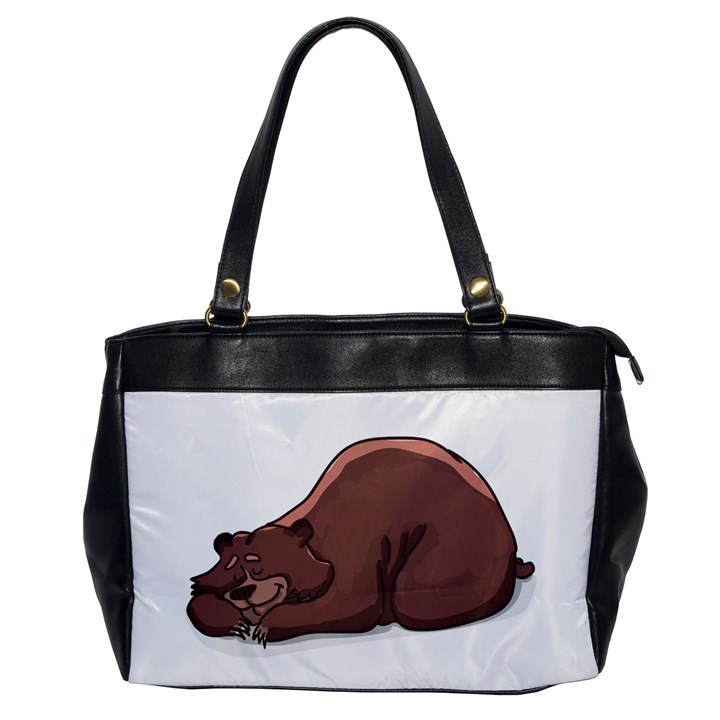 Cute Bear Sleeping Office Handbags