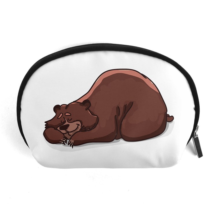 Cute Bear Sleeping Accessory Pouches (Large) 