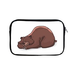 Cute Bear Sleeping Apple Macbook Pro 13  Zipper Case by ImagineWorld