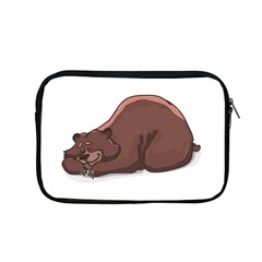 Cute Bear Sleeping Apple Macbook Pro 15  Zipper Case by ImagineWorld