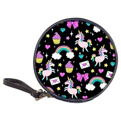 Cute Unicorn Pattern Classic 20-cd Wallets by Valentinaart