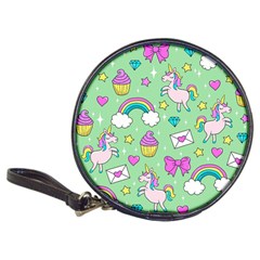 Cute Unicorn Pattern Classic 20-cd Wallets by Valentinaart