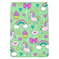 Cute Unicorn Pattern Flap Covers (l)  by Valentinaart