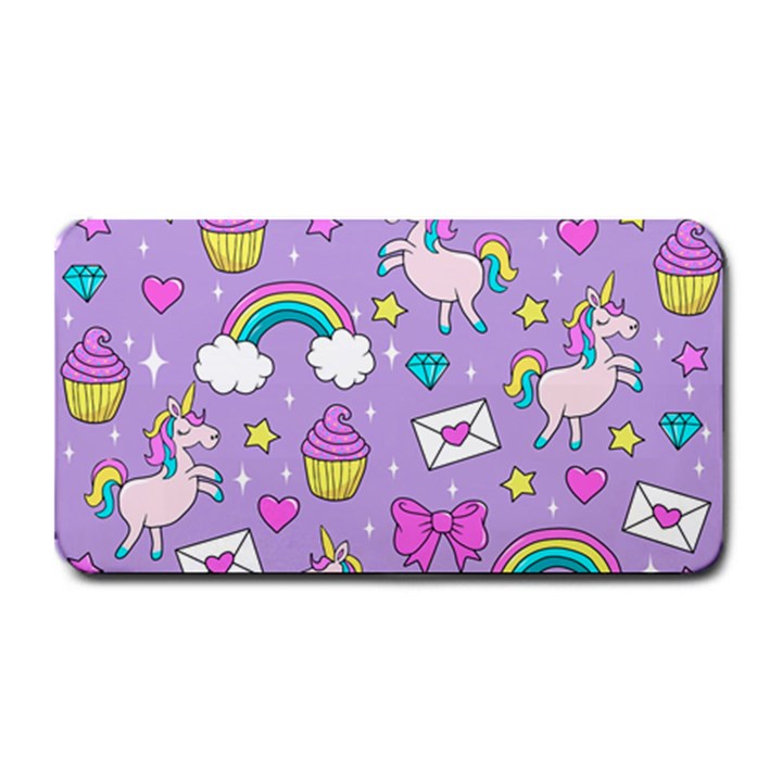 Cute Unicorn Pattern Medium Bar Mats