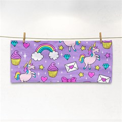 Cute Unicorn Pattern Cosmetic Storage Cases by Valentinaart