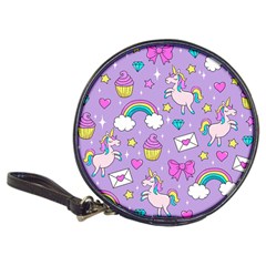 Cute Unicorn Pattern Classic 20-cd Wallets by Valentinaart