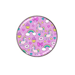 Cute Unicorn Pattern Hat Clip Ball Marker (10 Pack) by Valentinaart