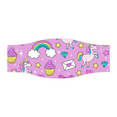 Cute Unicorn Pattern Stretchable Headband by Valentinaart