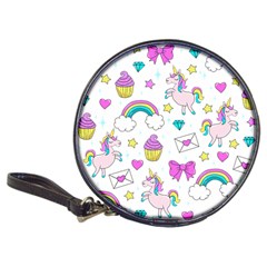 Cute Unicorn Pattern Classic 20-cd Wallets by Valentinaart