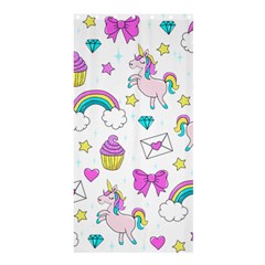 Cute Unicorn Pattern Shower Curtain 36  X 72  (stall)  by Valentinaart