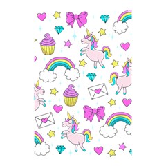 Cute Unicorn Pattern Shower Curtain 48  X 72  (small)  by Valentinaart