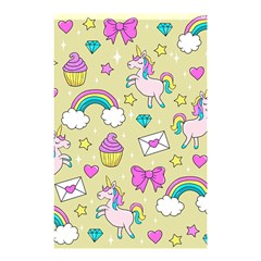 Cute Unicorn Pattern Shower Curtain 48  X 72  (small)  by Valentinaart