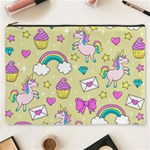 Cute Unicorn Pattern Cosmetic Bag (XXXL)  Front