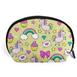 Cute Unicorn Pattern Accessory Pouches (Large)  Front