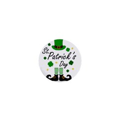 St Patricks Leprechaun 1  Mini Magnets