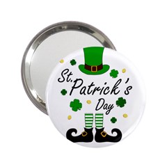 St Patricks Leprechaun 2 25  Handbag Mirrors by Valentinaart