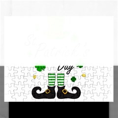 St Patricks Leprechaun Rectangular Jigsaw Puzzl