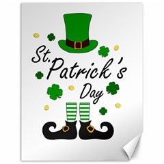 St Patricks Leprechaun Canvas 12  x 16  