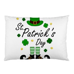 St Patricks Leprechaun Pillow Case (two Sides) by Valentinaart