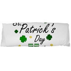 St Patricks Leprechaun Body Pillow Case Dakimakura (two Sides) by Valentinaart