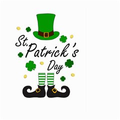 St Patricks Leprechaun Large Garden Flag (Two Sides)