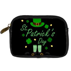 St Patricks Leprechaun Digital Camera Cases by Valentinaart