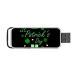 St Patricks Leprechaun Portable USB Flash (One Side) Front