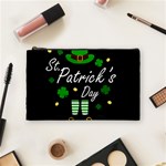 St Patricks Leprechaun Cosmetic Bag (Medium)  Front