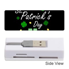 St Patricks Leprechaun Memory Card Reader (stick)  by Valentinaart